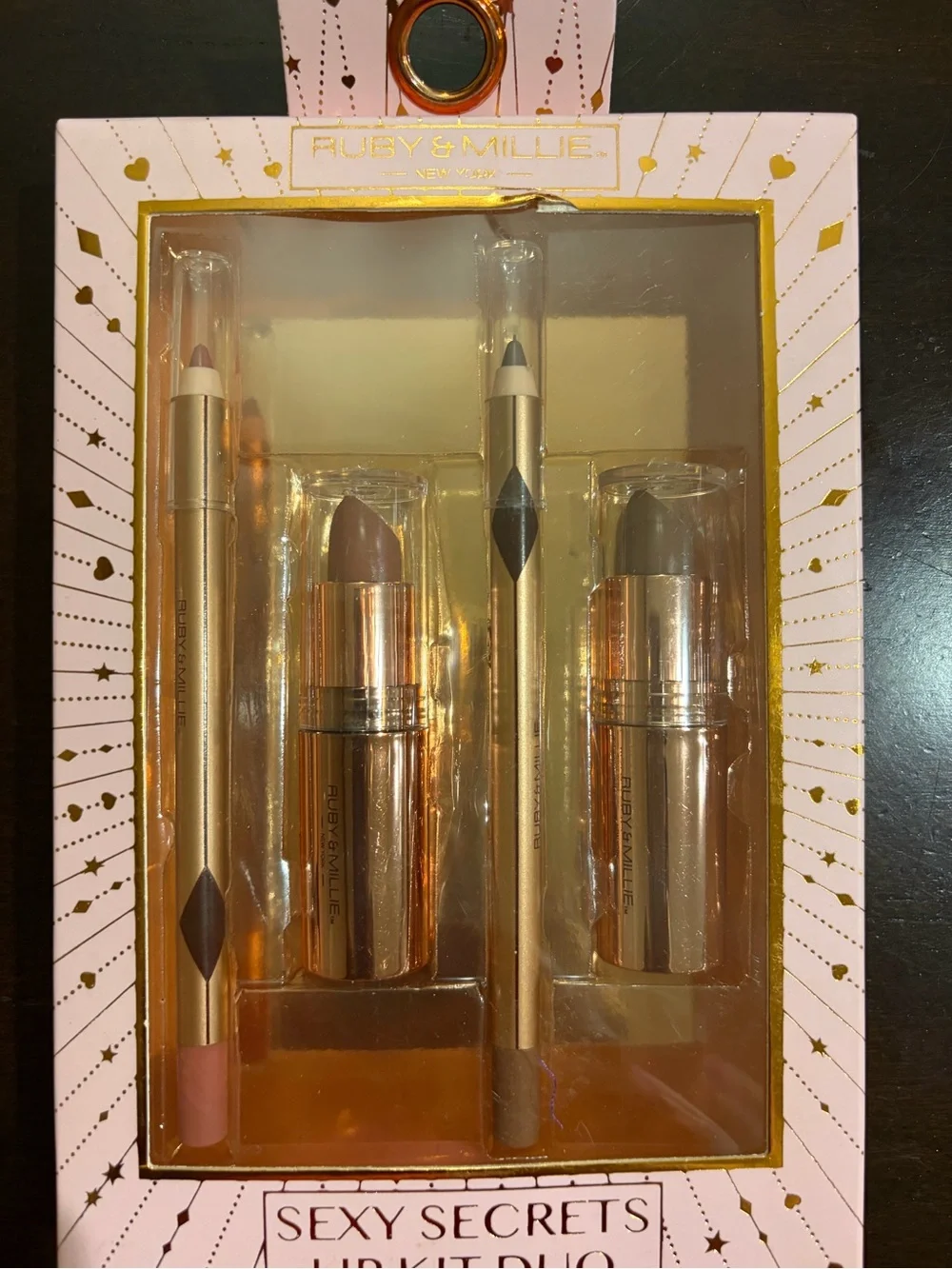 Pink and Mauve Lip Trio - Sexy Secrets Lip Kit